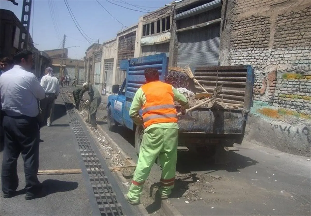 خانه‌تکانی کرمانشاه توسط ۱۲۰۰ نیروی شهرداری