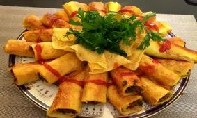 طرز تهیه پنکیک مرغ