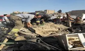 انفجار گاز در پاکدشت جان یک نفر را گرفت