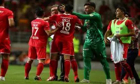 گزارش تصویری دیدار پرسپولیس تهران - داماش گیلانیان