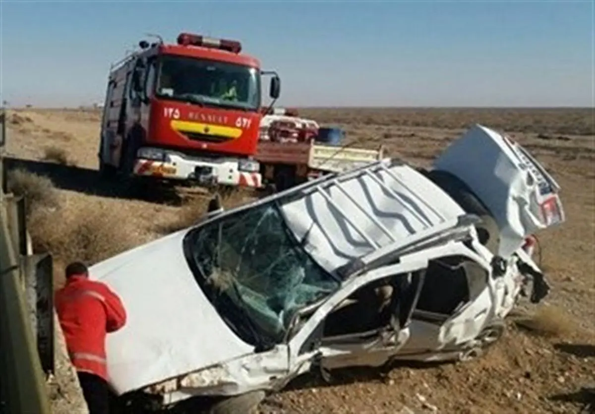 ۵ نفردر واژگونی سمند در محور دشتی کشته شدند