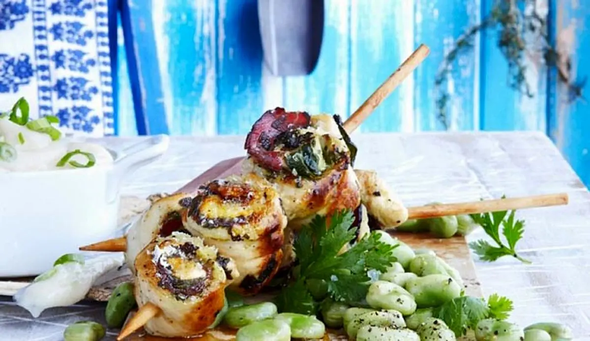 طرز تهیه جوجه کباب رولی به ۲ روش