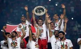 گزارش تصویری جشن قهرمانی پرسپولیس در جام حذفی