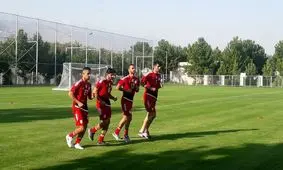 هیجان ویلموتس و حضور ملی‌پوشان پرسپولیس در تمرین تیم‌ملی