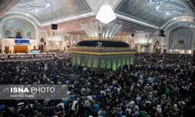 مراسم بزرگداشت سی‌امین سالگرد ارتحال امام (ره) در قم برگزار شد