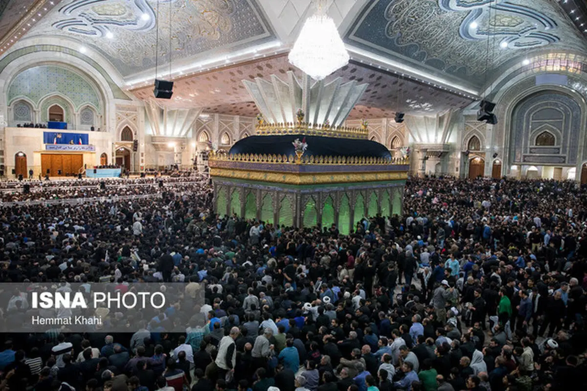 مراسم بزرگداشت سی‌امین سالگرد ارتحال امام (ره) در قم برگزار شد