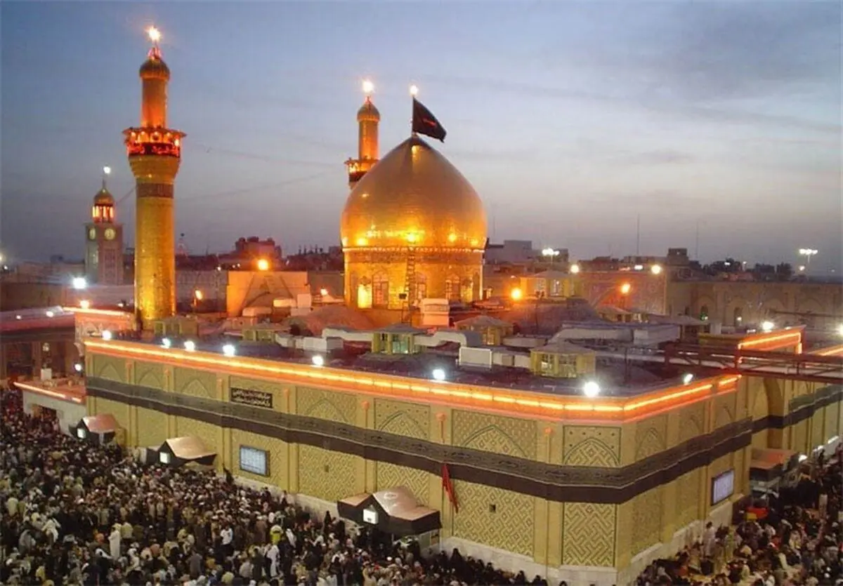 بازدید هیئت عراقی از پروژه ساخت گنبد امام حسین(ع) در کرمان