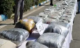 کشف ۵۴۶ کیلو موادمخدر در رباط کریم