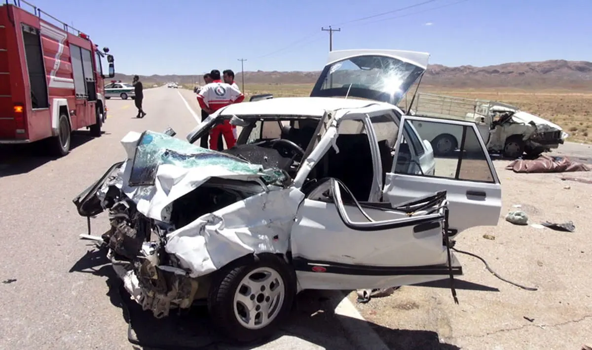 یک کشته در تصادف محور گناباد - قاین