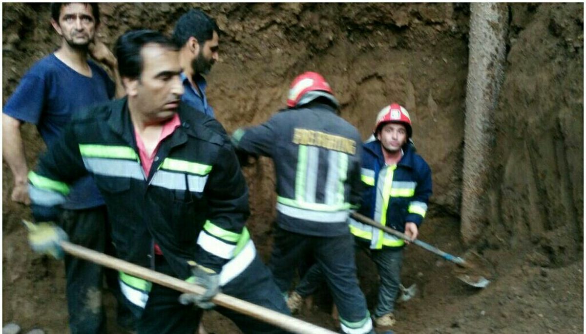 مرگ یک کارگر در تالش بر اثر ریزش دیوار چاه