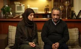 عکس یادگاری خانواده صبوری پشت صحنه سریال«دلدار»