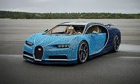 ساخت بوگاتی شیرون با لگو! + فیلم