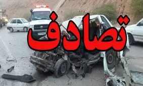 تصادف در محور کرج_قزوین 4 مصدوم بر جای گذاشت