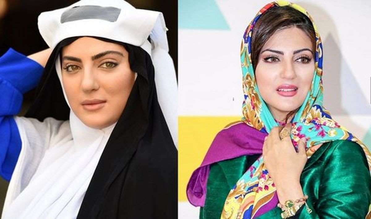عکس | هلیا امامی، در حال سرمدرمانی در پشت صحنه سریال «از یادها رفته»