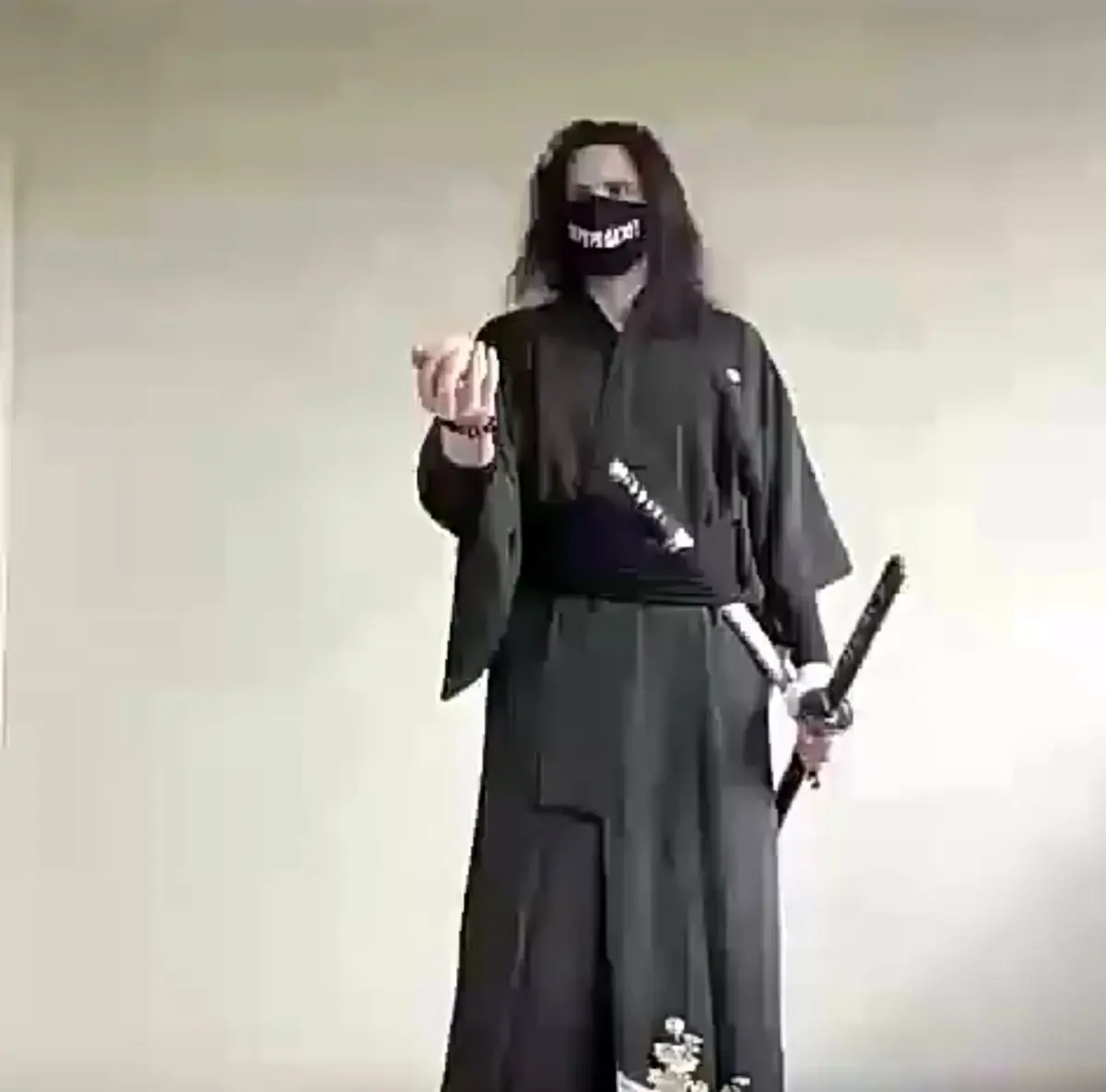 نشانه گیری با شمشیر سامورایی