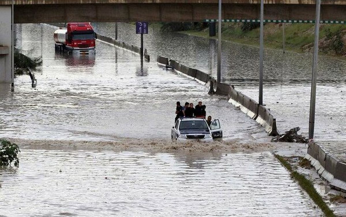 تخلیه ۲۵۰۰ نفر به دلیل بارندگی‌های سنگینِ لیبی