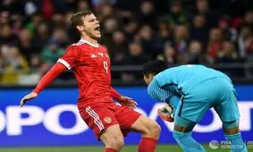 برتری قاطعانه روسیه و شکست خانگی بوسنی و هرزگوین