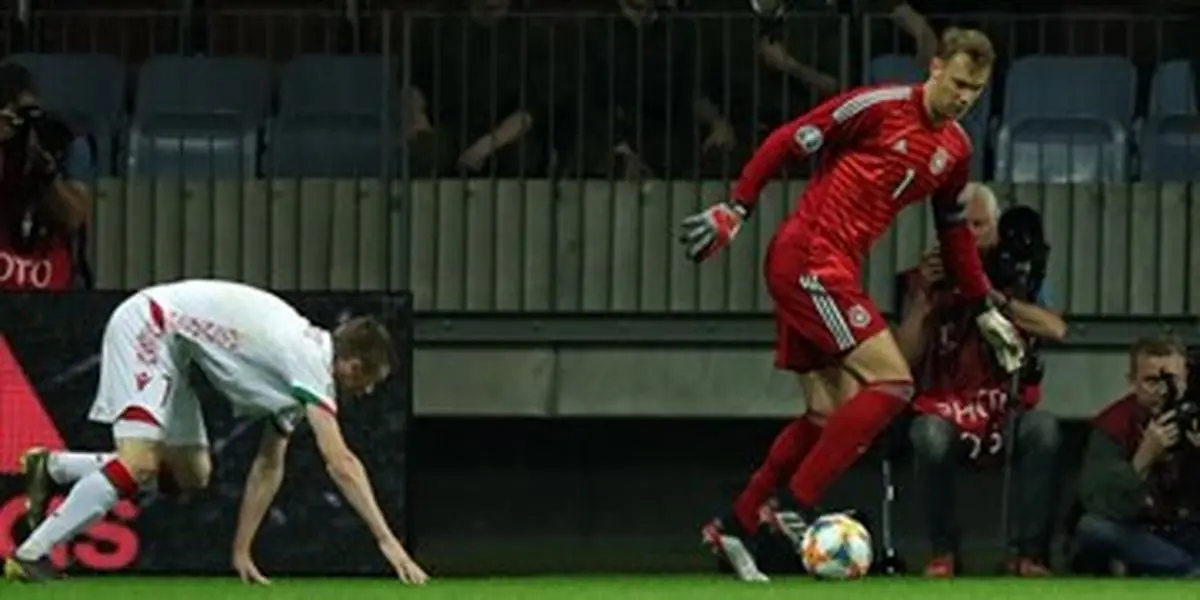 فیلم/وقتی نویر با دریبلش، بازیکن حریف را محو کرد!