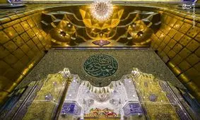 نمایی زیبا از حرم حضرت ابوالفضل (ع)