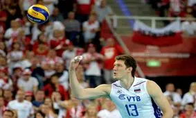 پیروزی آسان والیبال روسیه مقابل آمریکا