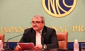 سفیر ایران در ژاپن: روابط سنتی وتاریخی ایران وژاپن نباید تحت الشعاع فشارهای کشور ثالث قرار گیرد
