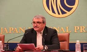 سفیر ایران در ژاپن: روابط سنتی وتاریخی ایران وژاپن نباید تحت الشعاع فشارهای کشور ثالث قرار گیرد