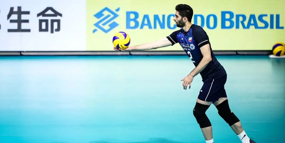 عبادی‌پور امتیازآورترین بازیکن ایران مقابل ژاپن شد