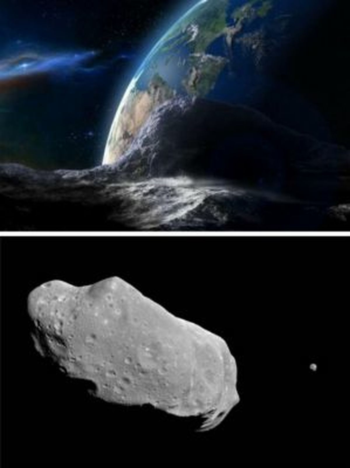بررسی احتمال برخورد یک سیارک با زمین