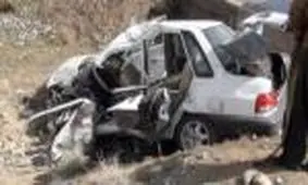 واژگونی پراید یک کشته و 4 مجروح بر جای گذاشت
