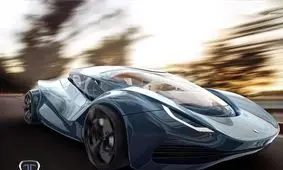 خودروی اسپرتی که به پهباد تبدیل می‌شود