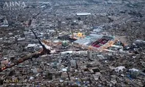 درب ورودی باب النساء حرم امامین جوادین(ع) در کاظمین نصب می‌شود