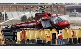 سقوط بالگرد در نیویورک