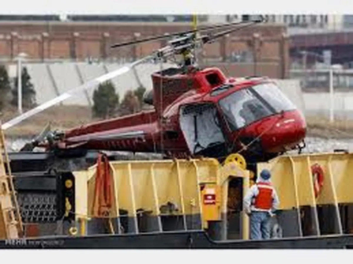 سقوط بالگرد در نیویورک