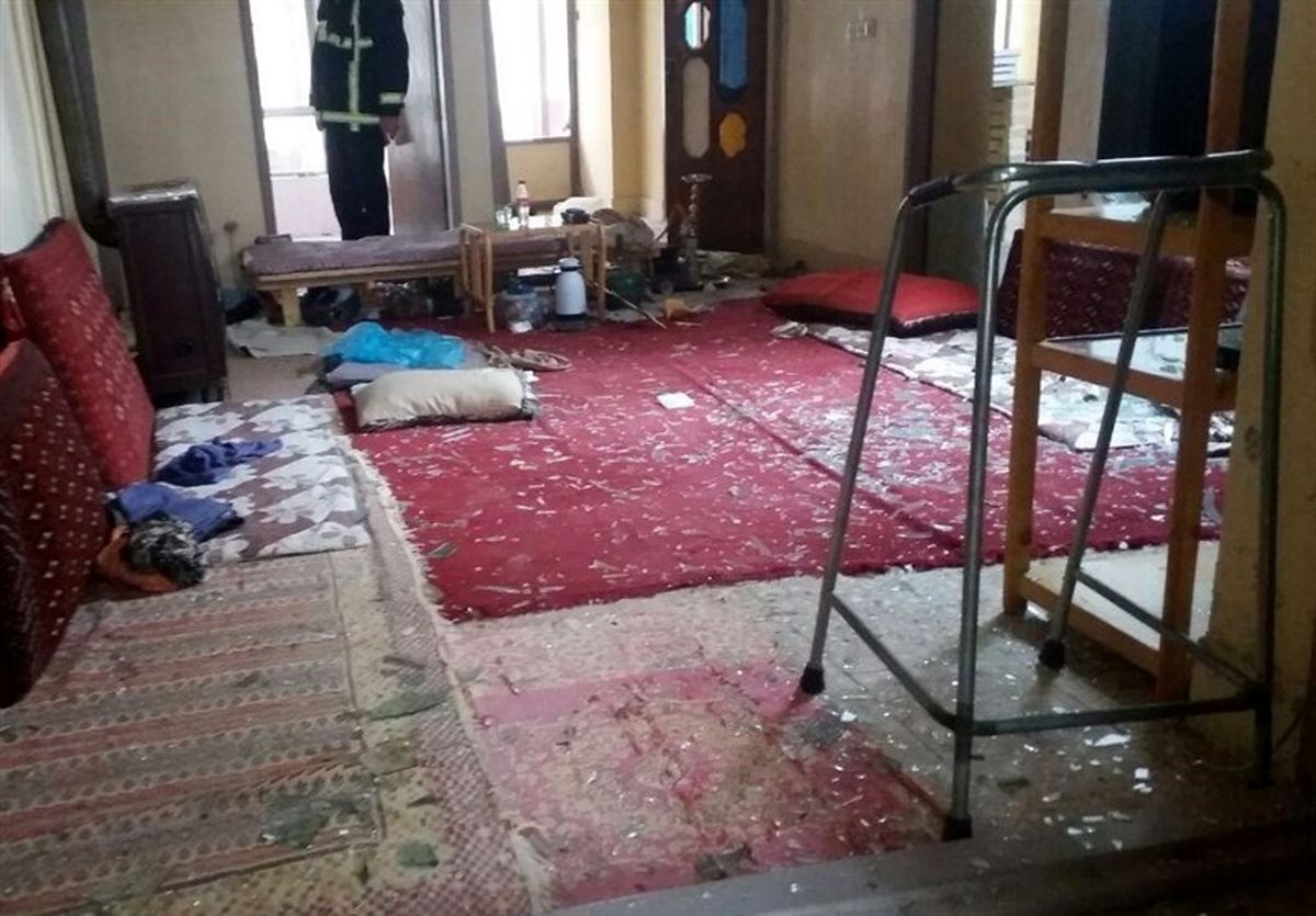 نشت گاز سبب انفجار منزل مسکونی در بجنورد شد