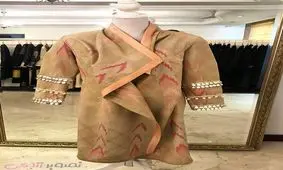 مدل مانتو مجلسی عید ۹۶ شیک الناز اصل به رنگ های کرم و شکلاتی