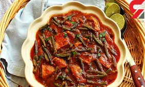 خوشمزه ترین خورش لوبیاسبز + دستور تهیه