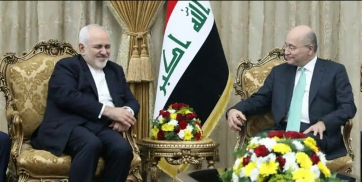 دعوت «روحانی» از رئیس‌جمهور عراق برای سفر به تهران