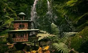 خانه آدم کوچولو‌ها در جزیره ایرلند +عکس