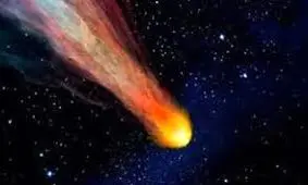 فیلم باورنکردنی از لحظه برخورد شهاب‌ سنگ با سطح زمین + فیلم