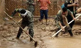 اتمام پاکسازی خانه‌ها و خیابان‌های استان لرستان از گِل‌ولای