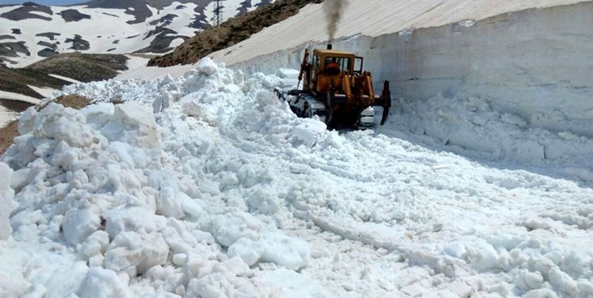 15 متر برف در چهارمحال و بختیاری/ بازگشایی محور شیخعلیخان ـ موگویی