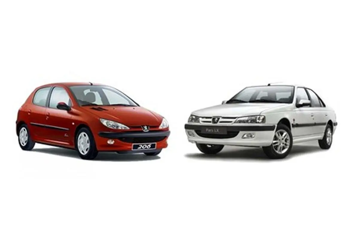 شرایط فروش فوری پژو ۲۰۶ تیپ ۲ و پژو پارس اعلام شد