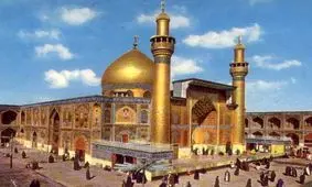 عکس هوایی از شهر نجف در صد سال قبل