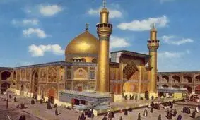 عکس هوایی از شهر نجف در صد سال قبل