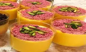 خوشمزه ترین دسر زعفرانی + دستور تهیه