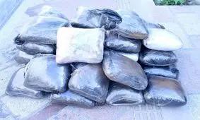 کشف تریاک در بار زغال سنگ