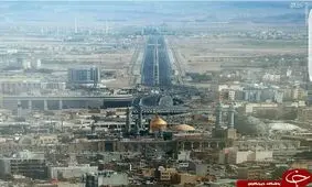 تصویری زیبا از فراز شهر قم