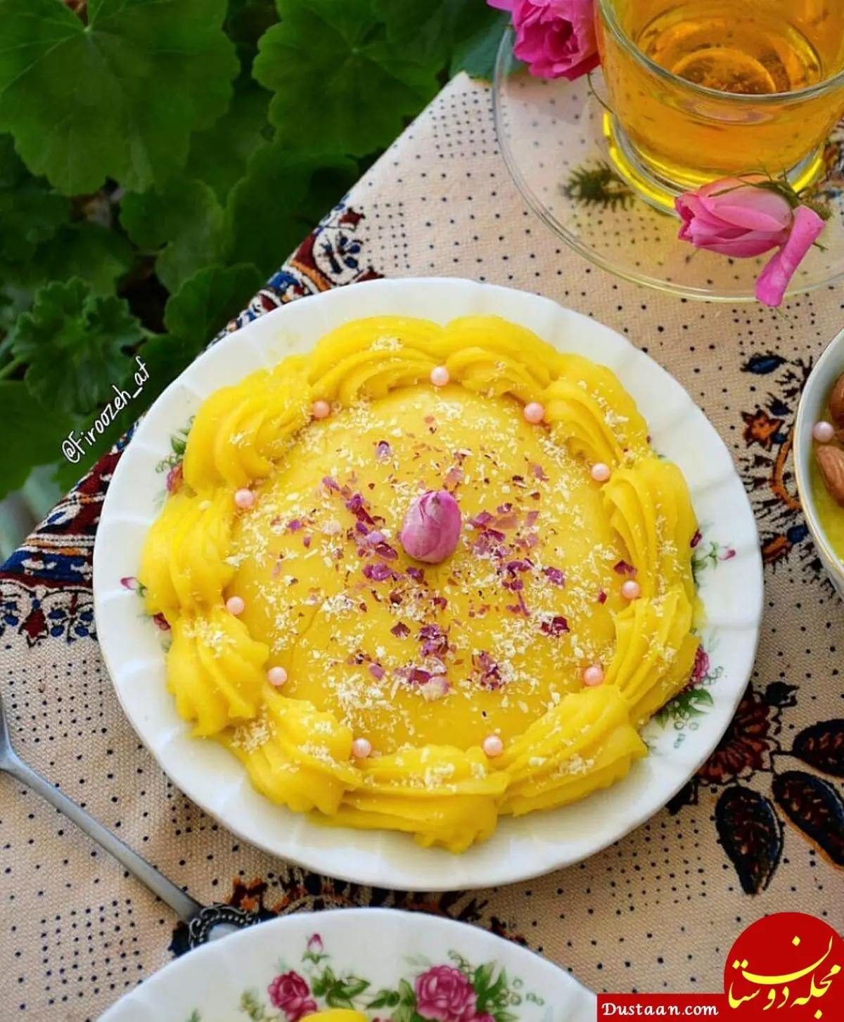 طرز تهیه حلوا شیر خوشمزه و مقوی