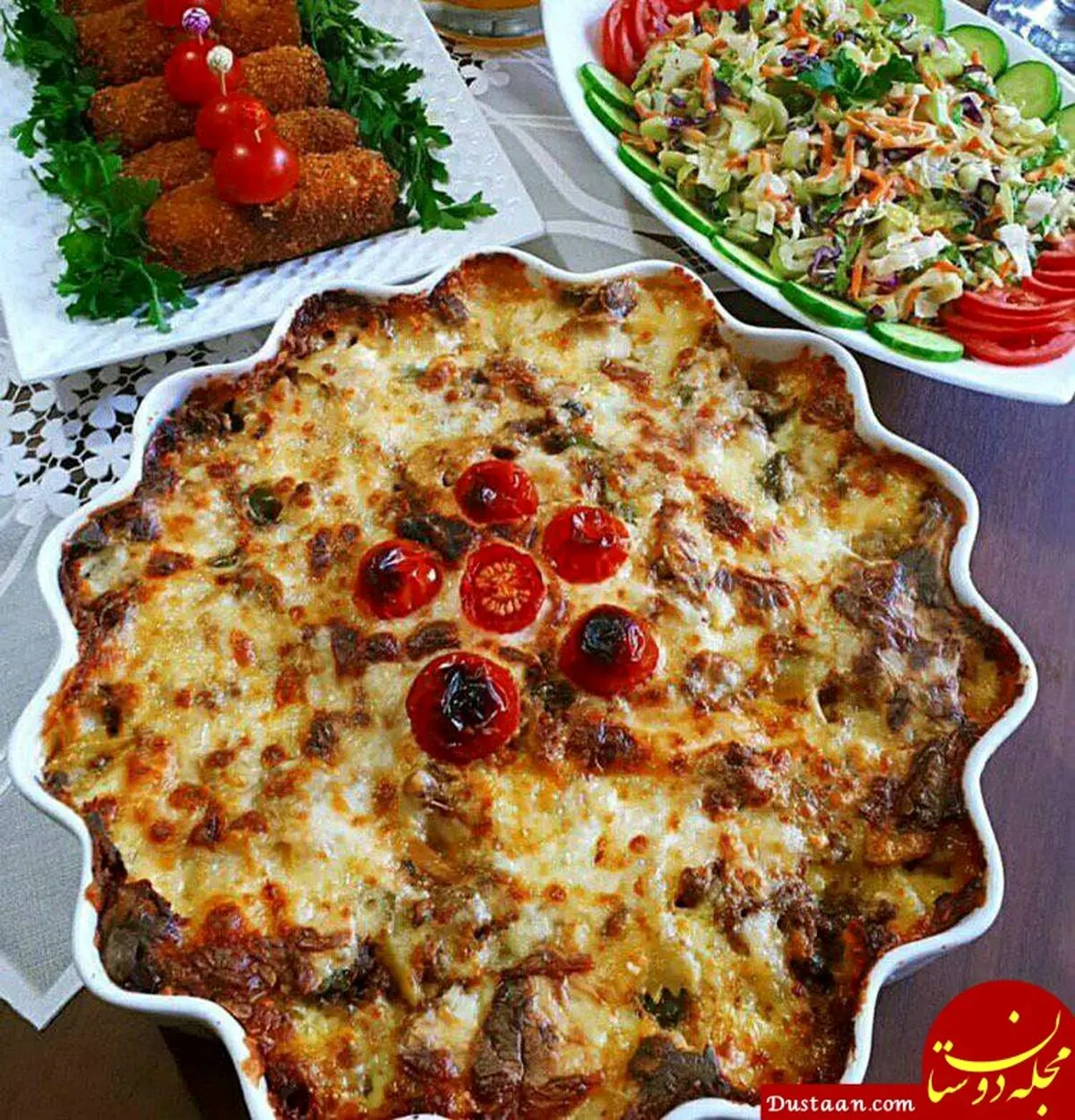 طرز تهیه گراتن پاستا ، خوشمزه و متفاوت