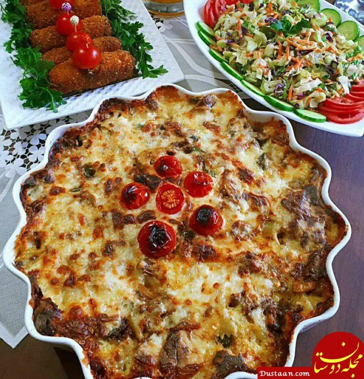 طرز تهیه گراتن پاستا ، خوشمزه و متفاوت